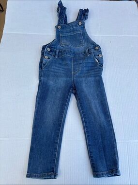 Gap demon-Kids girl Overalls - skinny Blue.